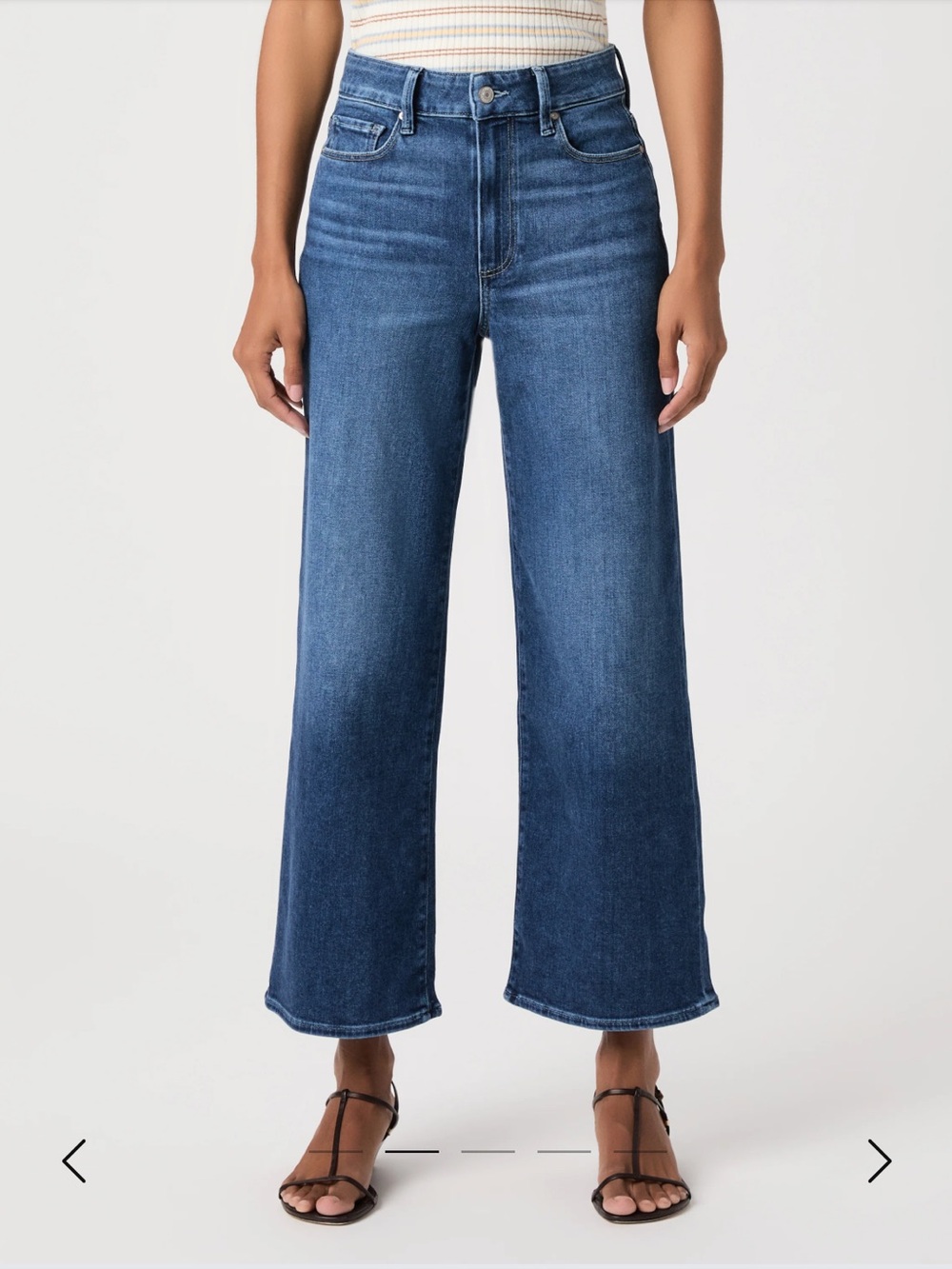 PAIGE Anessa Wide Leg Jeans